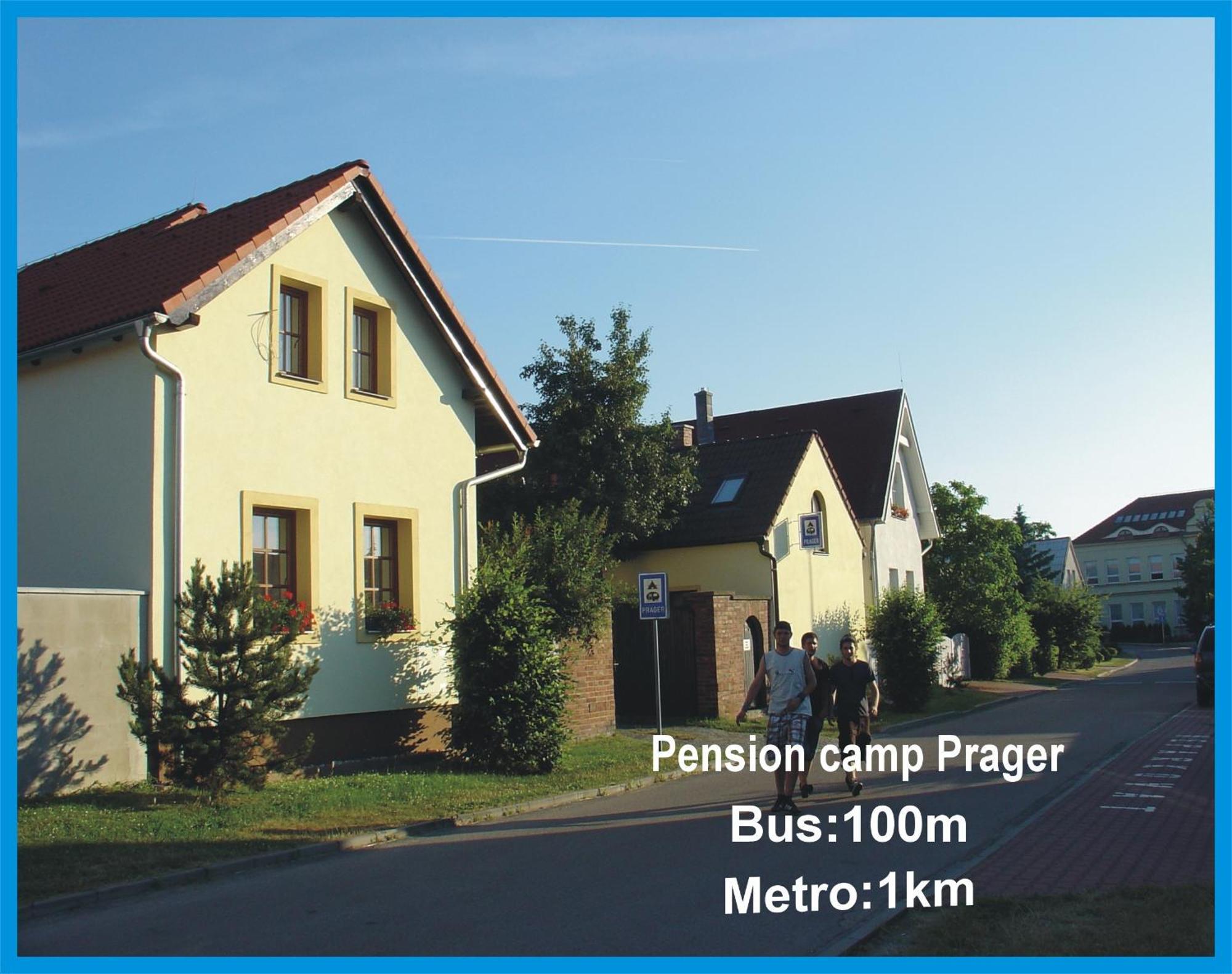 Pension Camp Prager Esterno foto